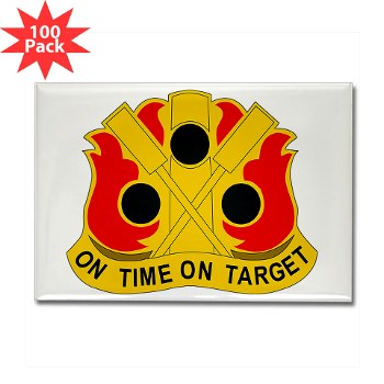 72FAB - M01 - 01 - DUI - 72nd Field Artillery Brigade - Rectangle Magnet (100 pack) - Click Image to Close