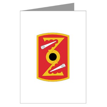 72FAB - M01 - 02 - SSI - 72nd Field Artillery Brigade Greeting Cards (Pk of 10)