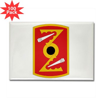 72FAB - M01 - 01 - SSI - 72nd Field Artillery Brigade Rectangle Magnet (100 pack) - Click Image to Close