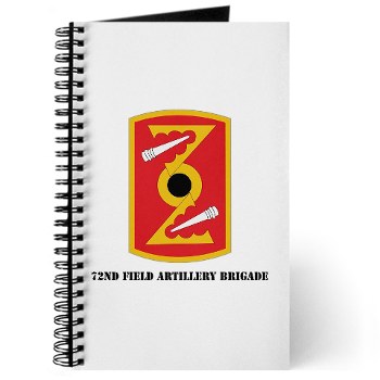 72FAB - M01 - 02 - SSI - 72nd Field Artillery Brigade with text Journal - Click Image to Close