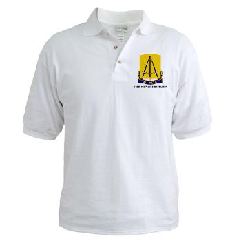 73OB - A01 - 04 - DUI - 73rd Ordnance Battalion with Text - Golf Shirt