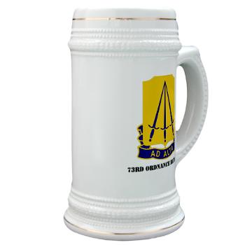 73OB - M01 - 03 - DUI - 73rd Ordnance Battalion with Text - Stein