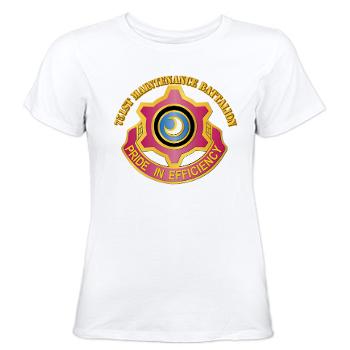 751MB - A01 - 04 - DUI - 751st Maintenance Battalion with Text - Women's T-Shirt - Click Image to Close