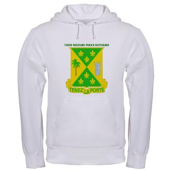 759MPB - A01 - 03 - DUI - 759th Military Police Bn with Text - Hooded Sweatshirt - Click Image to Close