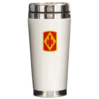 75FAB - M01 - 03 - SSI - 75th Field Artillery Brigade - Ceramic Travel Mug