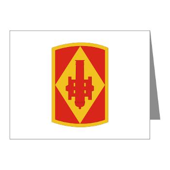 75FAB - M01 - 02 - SSI - 75th Field Artillery Brigade - Note Cards (Pk of 20) - Click Image to Close
