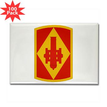 75FAB - M01 - 01 - SSI - 75th Field Artillery Brigade - Rectangle Magnet (100 pack) - Click Image to Close