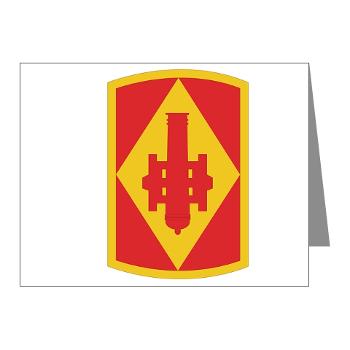 75FB - M01 - 02 - SSI - 75th Fires Brigade Note Cards (Pk of 20)