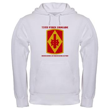 75FBHHC - A01 - 03 - DUI - Headquarters and Headquarters Battery with Text Hooded Sweatshirt