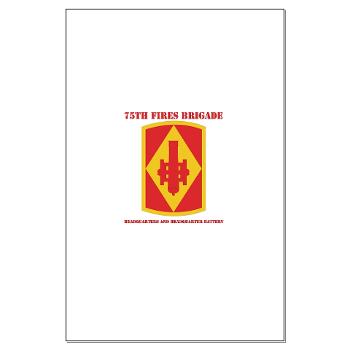 75FBHHC - M01 - 02 - DUI - Headquarters and Headquarters Battery with Text Large Poster