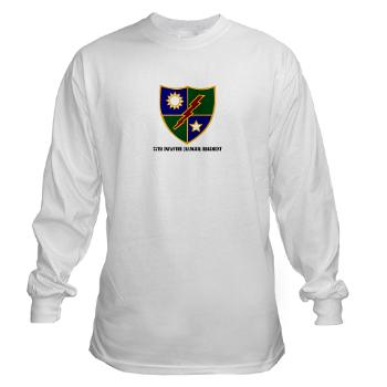 75IRR - A01 - 03 - 75th Infantry (Ranger) Regiment with Text - Long Sleeve T-Shirt