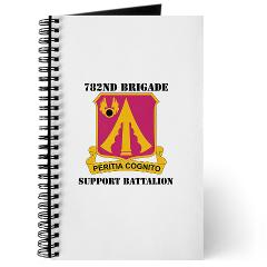 782BSB - M01 - 02 - DUI - 782nd Brigade - Support Battalion with Text - Journal - Click Image to Close