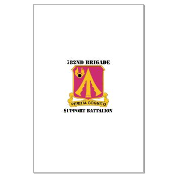 782BSB - M01 - 02 - DUI - 782nd Brigade - Support Battalion with Text - Large Poster