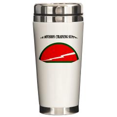78DST - M01 - 03 - SSI - 78th Division (Traning Support) with Text - Ceramic Travel Mug