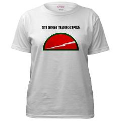 78DST - A01 - 04 - SSI - 78th Division (Traning Support) with Text - Women's T-Shirt