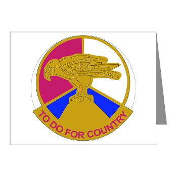 79SSC - M01 - 02 - DUI - 79th Sustainment Support Command Note Cards (Pk of 20)