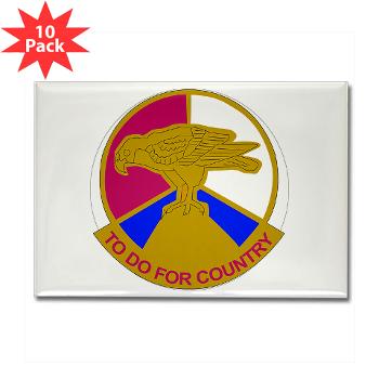 79SSC - M01 - 01 - DUI - 79th Sustainment Support Command Rectangle Magnet (10 pack)