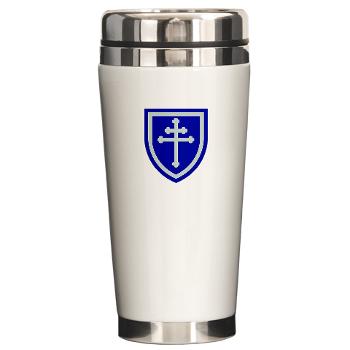 79SSC - M01 - 03 - SSI - 79th Sustainment Support Command Ceramic Travel Mug - Click Image to Close