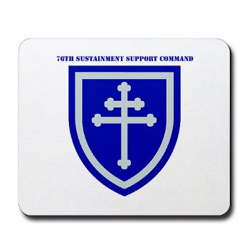 79SSC - M01 - 03 - SSI - 79th Sustainment Support Command with Text Mousepad - Click Image to Close