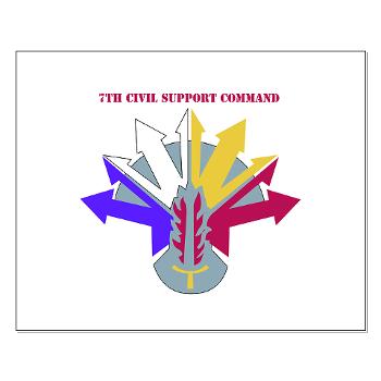 7CSC - M01 - 02 - DUI - 7th Civil Support Command Small Poster