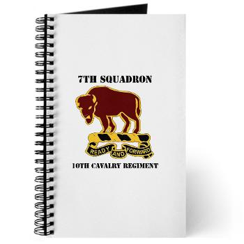7S10CR - M01 - 02 - DUI - 7th Sqdrn - 10th Cavalry Regt with Text - Journal