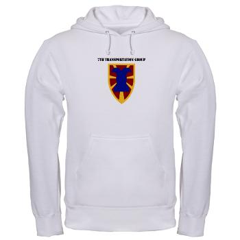 7TG - A01 - 03 - SSI - Fort Eustis with Text - Hooded Sweatshirt