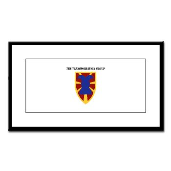 7TG - M01 - 02 - SSI - Fort Eustis with Text - Small Framed Print
