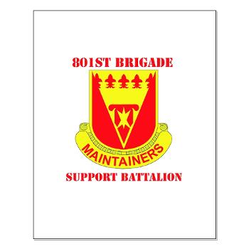 801BSB - M01 - 02 - DUI - 801st Bde - Support Bn with Text - Small Poster