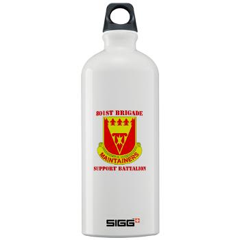 801BSB - M01 - 03 - DUI - 801st Bde - Support Bn with Text - Sigg Water Bottle 1.0L