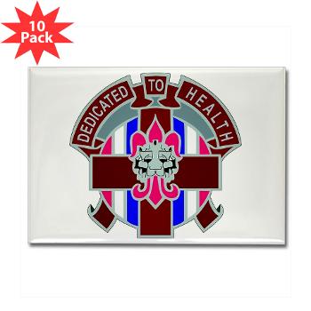 807MC - M01 - 01 - DUI - 807th Medical Command - Rectangle Magnet (10 pack) - Click Image to Close