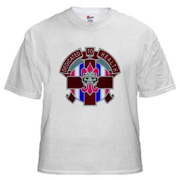 807MC - A01 - 04 - DUI - 807th Medical Command - White T-Shirt - Click Image to Close