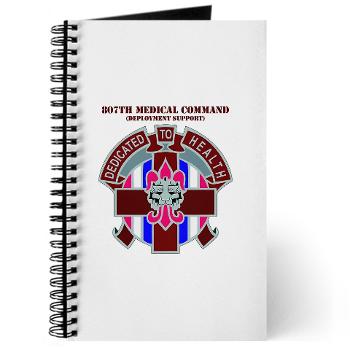 807MC - M01 - 02 - DUI - 807th Medical Command with text - Journal