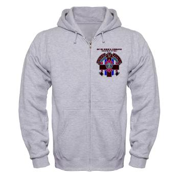 807MC - A01 - 03 - DUI - 807th Medical Command with text - Zip Hoodie