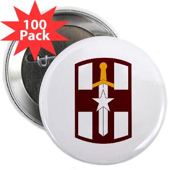 807MC - M01 - 01 - SSI - 807th Medical Command - 2.25" Button (100 pack) - Click Image to Close