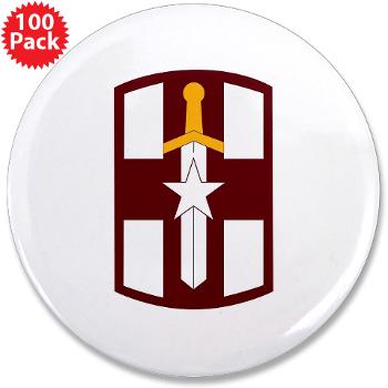 807MC - M01 - 01 - SSI - 807th Medical Command - 3.5" Button (100 pack) - Click Image to Close