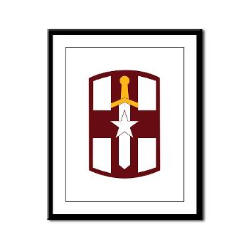 807MC - M01 - 02 - SSI - 807th Medical Command - Framed Panel Print - Click Image to Close
