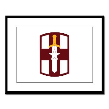 807MC - M01 - 02 - SSI - 807th Medical Command - Large Framed Print - Click Image to Close