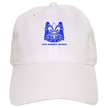 82DV - A01 - 01 - DUI - 82nd Airborne Division with Text Cap