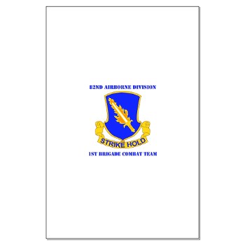 82DV1BCT - M01 - 02 - DUI - 1st Brigade Combat Team with Text Large Poster