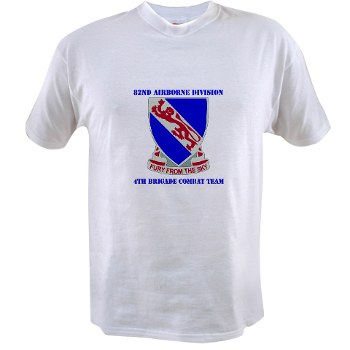 82DV4BCT - A01 - 04 - DUI - 4th BCT with Text - Value T-shirt