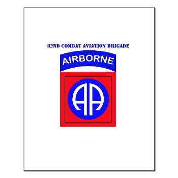 82DVCAB - M01 - 02 - DUI - 82nd Combat Aviation Brigade with Text Small Poster