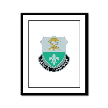 82DVDSTB - M01 - 02 - DUI - 82nd Abn Div - Special Troops Bn - Framed Panel Print - Click Image to Close