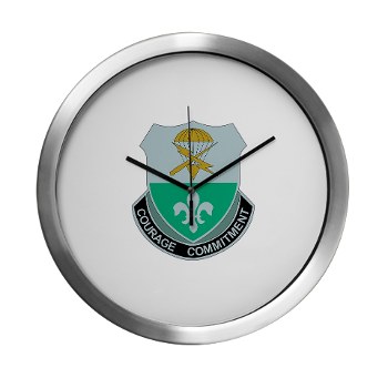 82DVDSTB - M01 - 03 - DUI - 82nd Abn Div - Special Troops Bn - Modern Wall Clock - Click Image to Close
