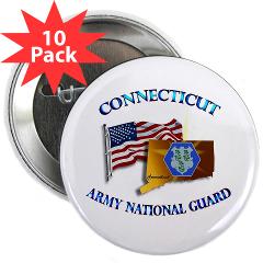 CONNECTICUTARNG - M01 - 01 - DUI - Connecticut Army National Guard 2.25" Button (10 pack)