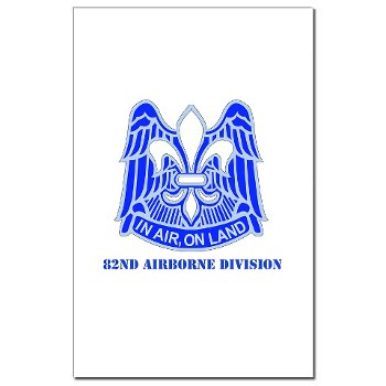 82DV - M01 - 02 - DUI - 82nd Airborne Division with Text Mini Poster Print - Click Image to Close