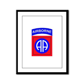 82DV - M01 - 02 - SSI - 82nd Airborne Division Framed Panel Print - Click Image to Close