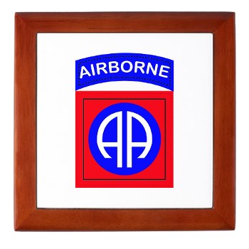 82DV - M01 - 03 - SSI - 82nd Airborne Division Keepsake Box