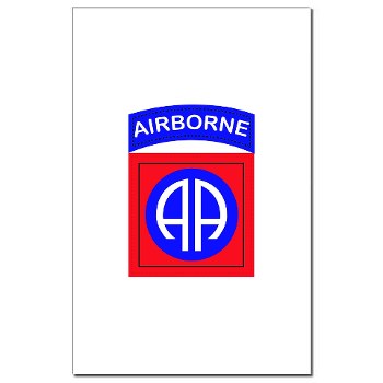 82DV - M01 - 02 - SSI - 82nd Airborne Division Mini Poster Print