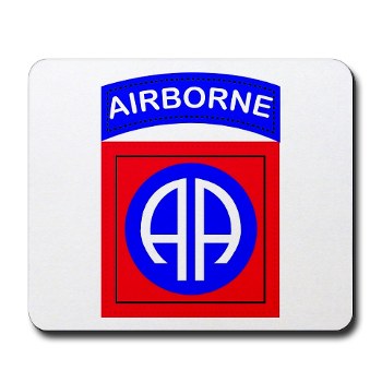 82DV - M01 - 03 - SSI - 82nd Airborne Division Mousepad - Click Image to Close