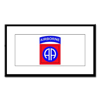 82DV - M01 - 02 - SSI - 82nd Airborne Division Small Framed Print